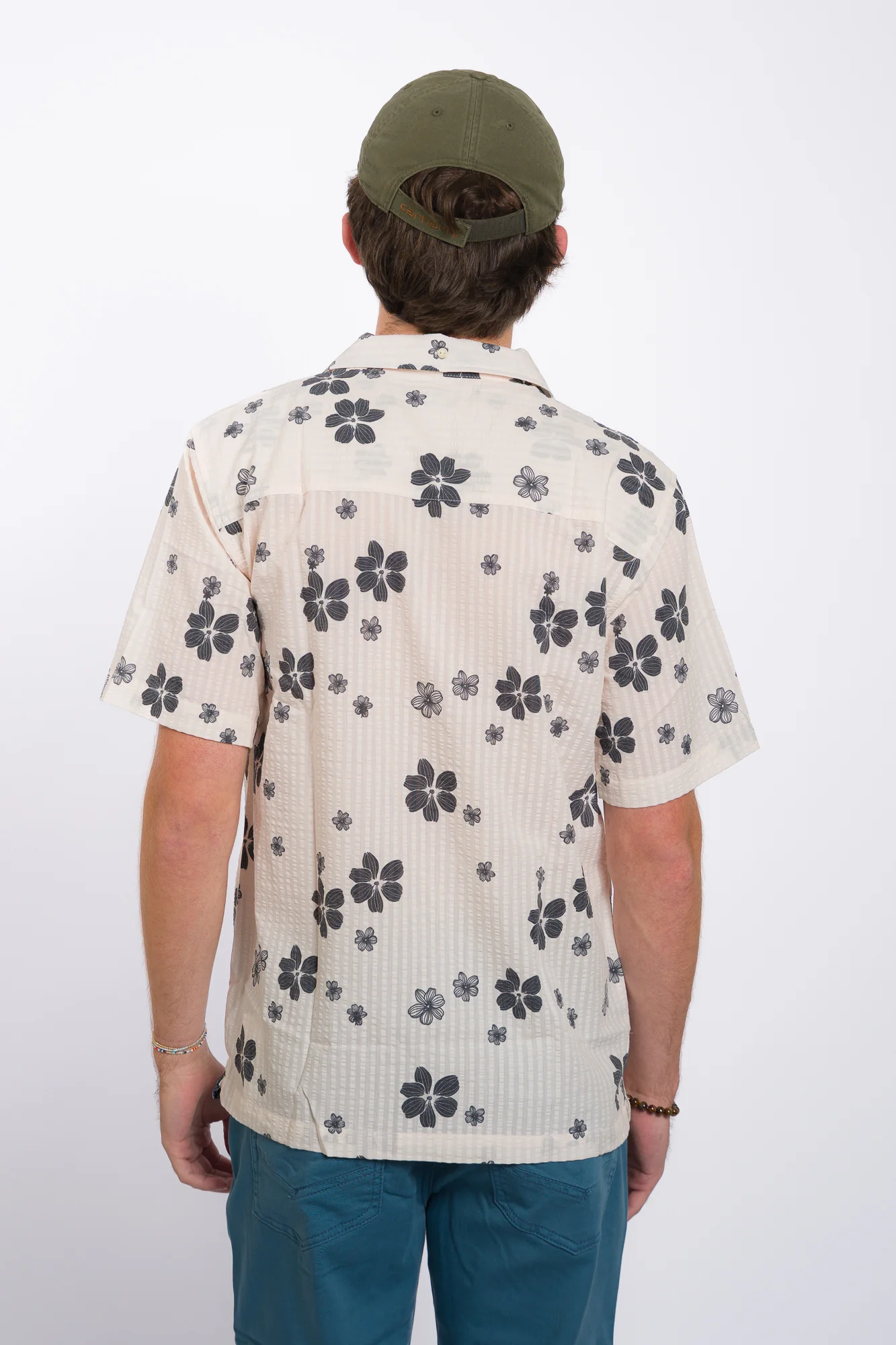 Ezekiel Playa Camp Short Sleeve Woven - Bone - Image 4