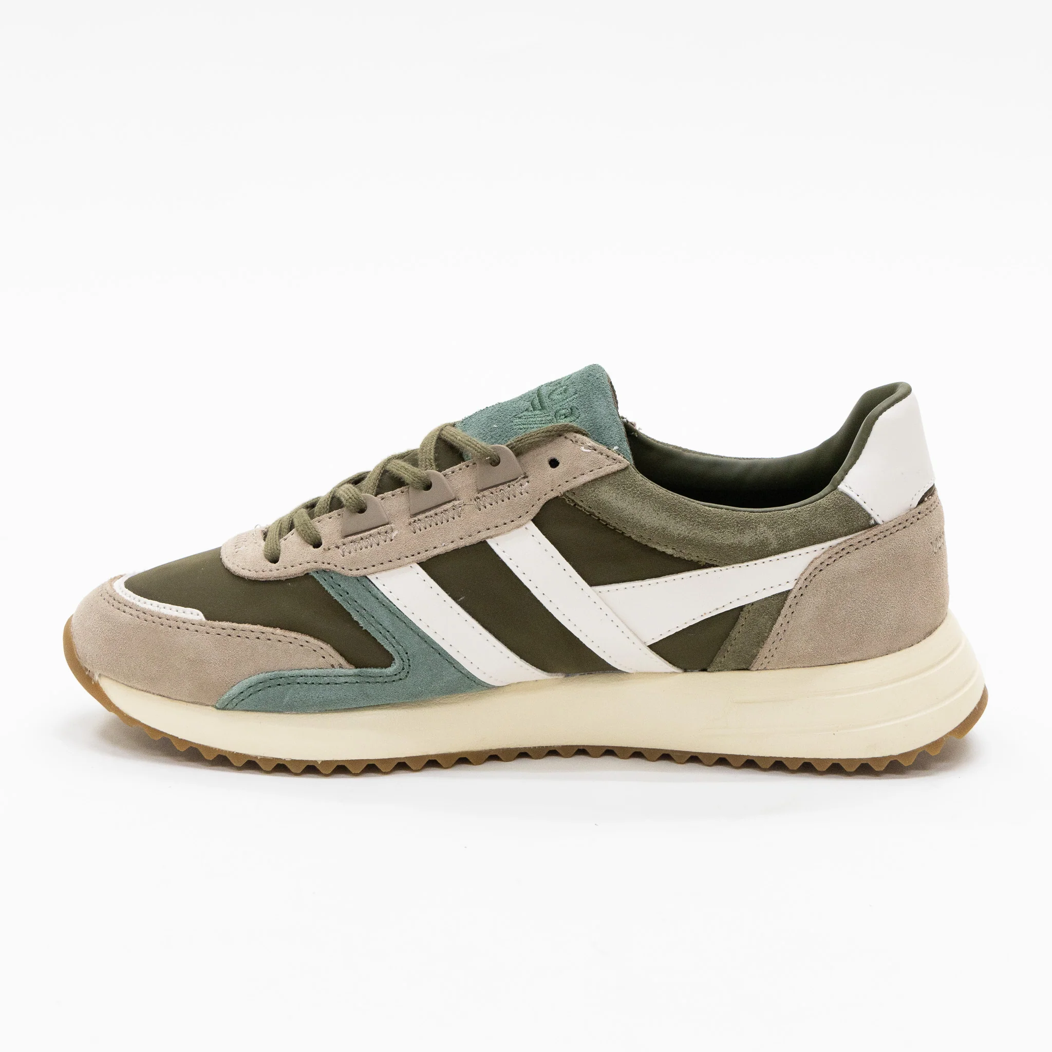 Gola Chicago - Khaki/Cappuccino/Off White - Image 3