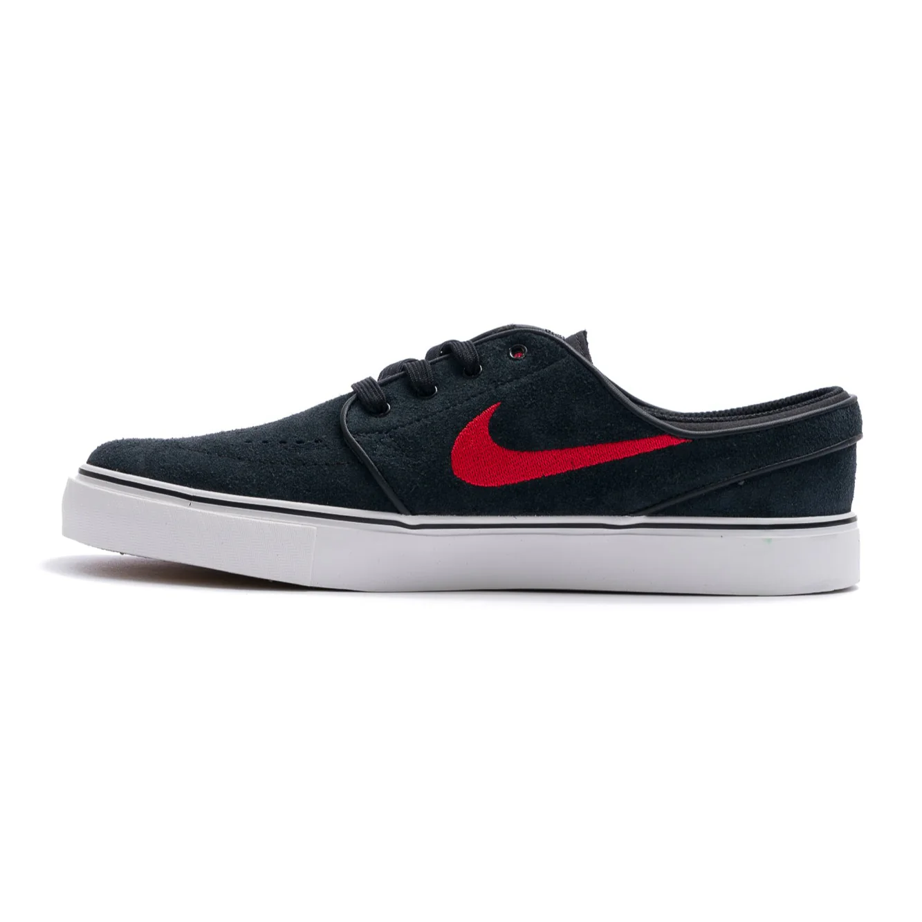 Nike SB Kids Stefan Janoski - Black/University Red-Black-Summit White - Image 4