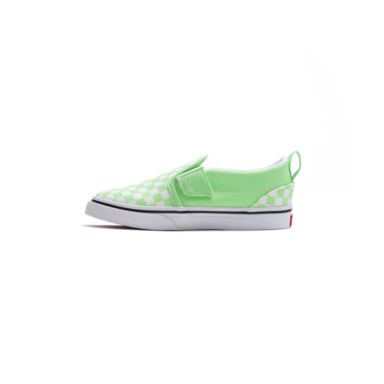 Vans Kids Slip-On V - Color Theory Checkerboard Pistachio - Image 4